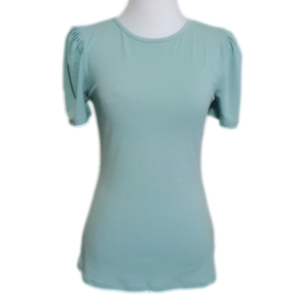 NWT Express Women's Puff Sleeve Keyhole Blouse